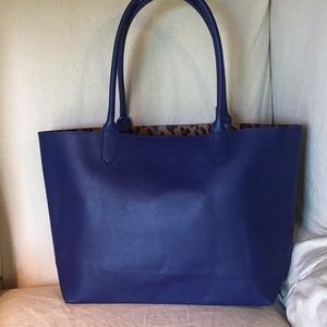 bloomimgdale’s Faux Leather Reversible Tote
